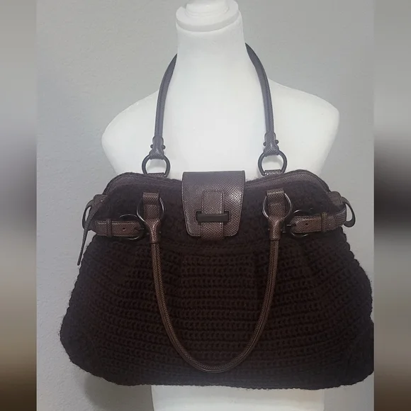 Salvatore Ferragamo crochet handbag - Picture 4 of 9